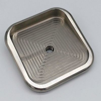 Χάλυβα από ανοξείδωτο χάλυβα 1.4301 / 304 Τμήματα φρέσκας CNC 88.5x27.8x88.5 για επεξεργασία ακριβείας