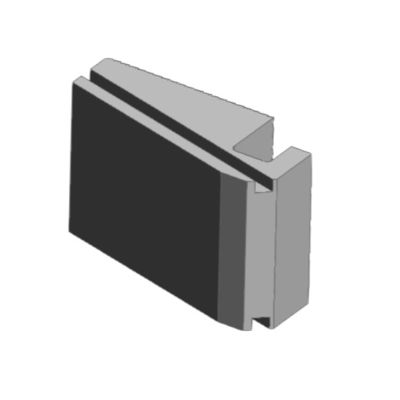 Χάλυβα Pinza 005 E1 με μέθοδο επεξεργασίας CNC και 88.0x56.0x39.0 mm
