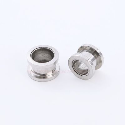 Επεξεργασμένα εξαρτήματα στροφής CNC 0.01mm Ανεκτικότητα Βιομηχανικές εφαρμογές Συστατικά ακριβείας