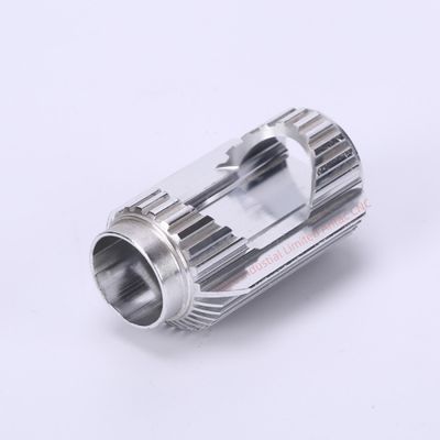 Επεξεργασμένα εξαρτήματα στροφής CNC 0.01mm Ανεκτικότητα Βιομηχανικές εφαρμογές Συστατικά ακριβείας